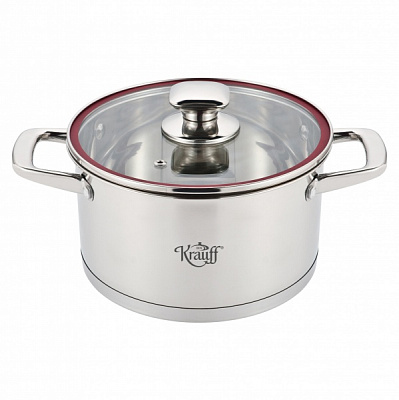 Каструля з кришкою 3,7 л 20 см Luxurios 26-238-040 Krauff