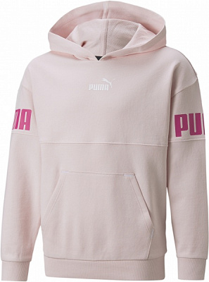 Джемпер Puma POWER Colorblock Hoodie 84692916 р. 164 рожевий