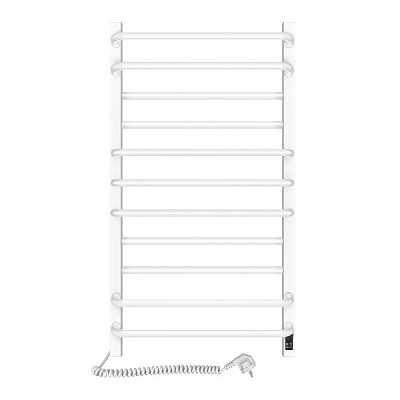 Рушникосушарка електрична NAVIN Грандіс 480х800 мм Sensor ліва з таймером білий (12-108153-4880)