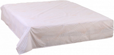 Простынь Amiens 230x240 см белый с принтом Today 