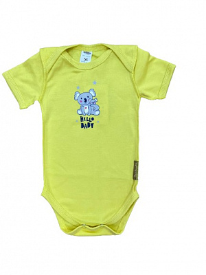 Боди унисекс Bambinelli р.56 желтый Б300-7 