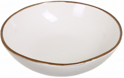 Тарілка супова Glaze Rim 18 см 2 сорт Bella Vita