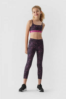 Лосины 4F TIGHTS FNK F143 4FJAW23TFTIF143-90A разноцветный