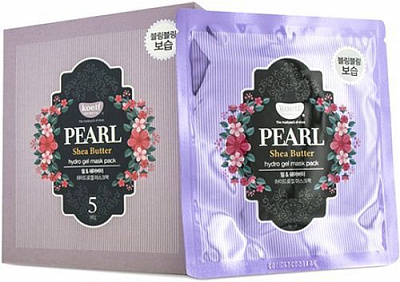 Маска для обличчя Koelf Гідрогелева з перлами і олією ши 30 г 1 шт.