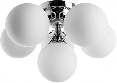 Люстра потолочная Arte Lamp Gelataio A2560PL-6CC 6x60 Вт E27 хром 