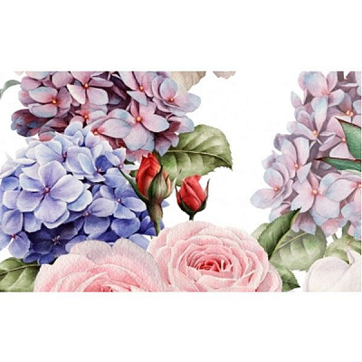 Декор Golden Tile Gortenzia Мікс №1 72Б311 250х400 мм