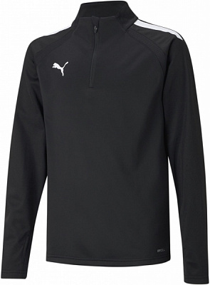 Джемпер Puma teamLIGA 1/4 Zip Top Jr 65723703 черный