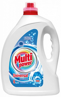Гель для машинной и ручной стирки MultiPower Universal 5 кг 