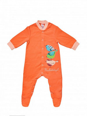 Комбинезон для девочек для девочки Smil 108659 р.68 светло-коралловый 108659 