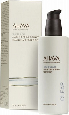 Очищающее средство AHAVA Time to Clear 3 в 1 250 мл