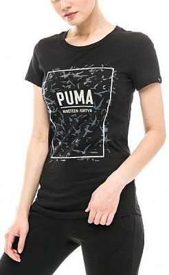 Футболка Puma FUSION Graphic Tee 85010701 2XS черный
