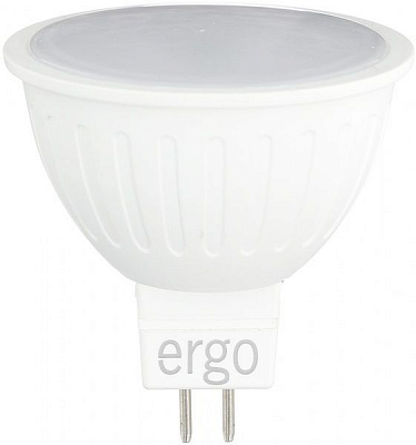 Лампа светодиодная Ergo Basic 7 Вт MR16 матовая GU5.3 170-260 В 3000 К 