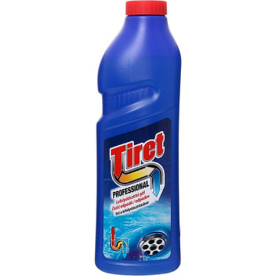 Гель для чистки труб Tiret Professional 1 л