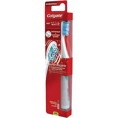 Щетка зубная Colgate 360 Optic White средняя