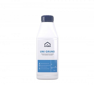 Грунтовка универсальная АЛЬБА UNI GRUND 1 л