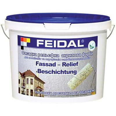 Фарба Feidal Fassad-Relief Beschichtung 5 л