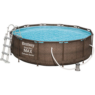Басейн каркасний Bestway 56709 з насосом