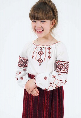 Вышиванка Гармонiя Рівненщина р.146 красный 33287 