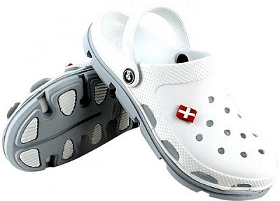 Обувь мужская Jose Amorales сабо р.46 белый с серым