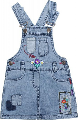 Сарафан Overdo р.116 синий с рисунком 2020MS6282 