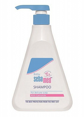 Шампунь дитячий Sebamed з помпою 500 мл