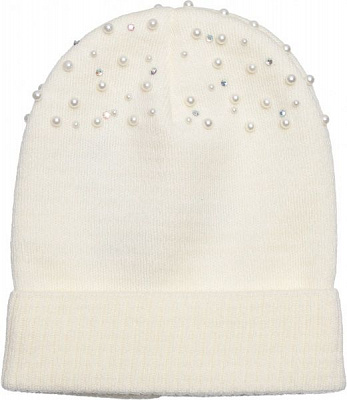 Шапочка дитяча для дівчинки Luna Kids р.48 бежевий 2289
