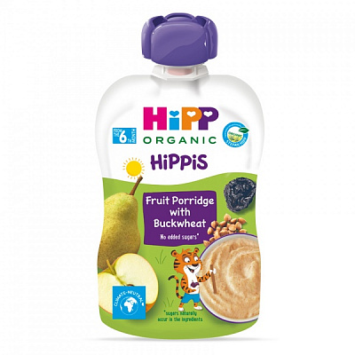 Пюре органічне Hipp Фруктова каша гречана 100 г