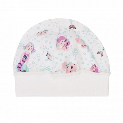 Шапочка ТМ Софія Русалки р.38 молочный 323138