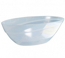 Горшок пластиковый Santino Calipso прямоугольный 3,8л прозрачный 