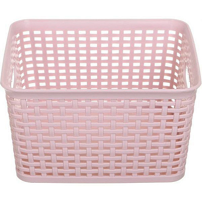 Корзина Gondol Plastic G560 KANGAROO-Square пудра 215x115x215 мм