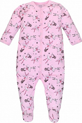 Комбінезон для дівчинки Татошка р.74 рожевий із принтом 1506206рбл
