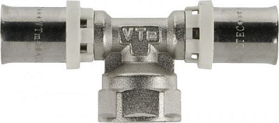 Тройник комбинированный внутренняя Valtec 16x1/2x16