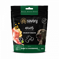 Ласощі Savory для здоров’я суглобів_Кролик і чорноплідна горобина 200 г