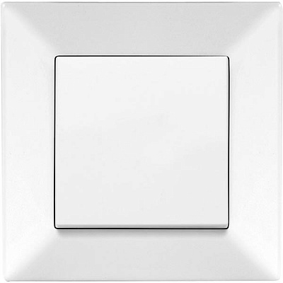 Выключатель одинарный Viko Meridian белый 30446226