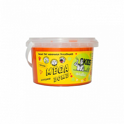 Слайм KIDS LAB №06 помаранчевий 500 г 0115