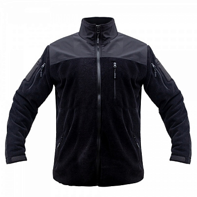 Кофта Expert ® тактическая флисовая с подкладкой, р. S [1149] Combat Black