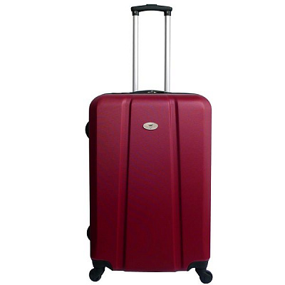 Чемодан Underprice  60-1217 бордовый 52x35x24 см