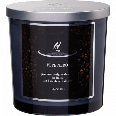 Свеча ароматическая Hypno Casa PEPE NERO 350г 
