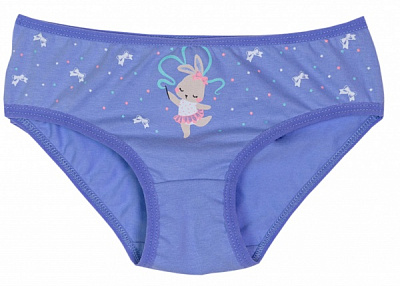 Трусы для девочек KOSTA р.134–140 фиолетовый меланж 1990-9 