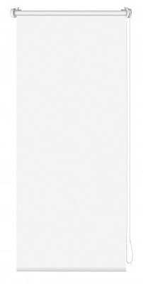 Ролета мини РОЛЛОТЕКС с фиксацией на струне Pearl 56x150 см белая 