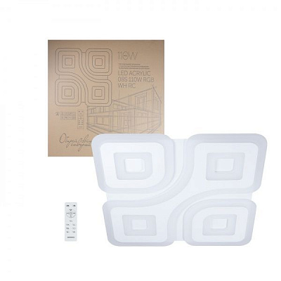 Світильник світлодіодний Светкомплект 110 Вт білий 2800-6000+RGB К ACRYLIC 08S 110W