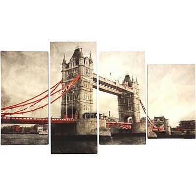 Картина-модульная на холсте MK109 4 части