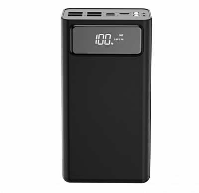 Внешний аккумулятор (Powerbank) Xo 50000 mAh black (PR125 50000mAh black) 