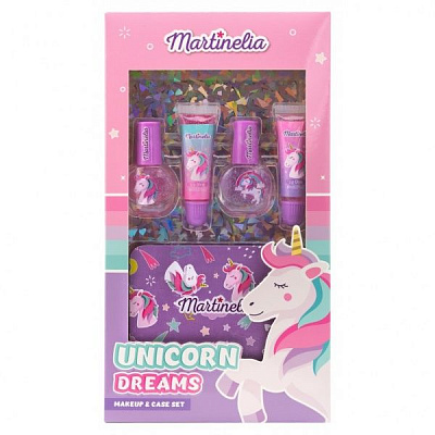 Набор детской декоративной косметики Martinelia Unicorn Dreams с кошельком 30505
