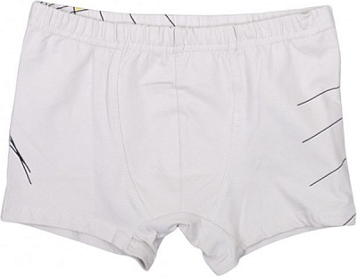 Трусы для мальчиков боксерки Donella р.146-152 белый с принтом 75004 