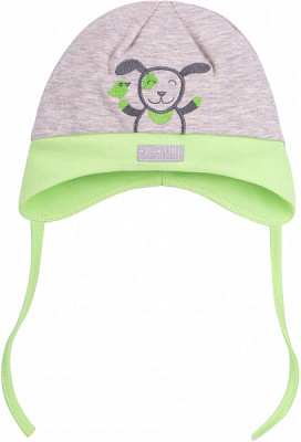 Шапочка Bembi ШП78 р.46 серо-зеленый 25078011119.X60