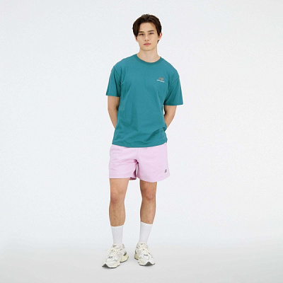 Шорты New Balance UNI-SSENTIALS US21500LLC р. XL розовый