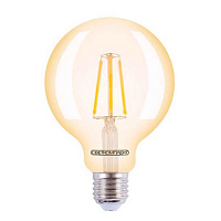 Лампа филаментная LED Светкомплект Loft FLG95 E27 A 6 Вт 2500K FR