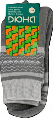 Шкарпетки дитячі Duna 12В 417 р.22–24 сірий