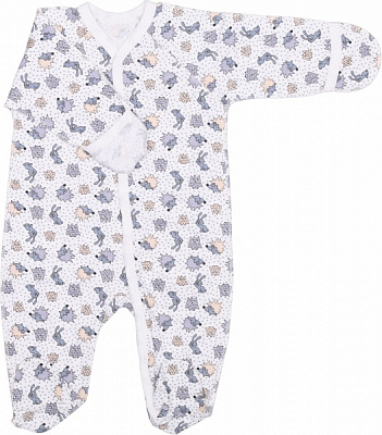 Комбинезон ясельный унисекс Фламинго р.62 в ассортименте 568-130 